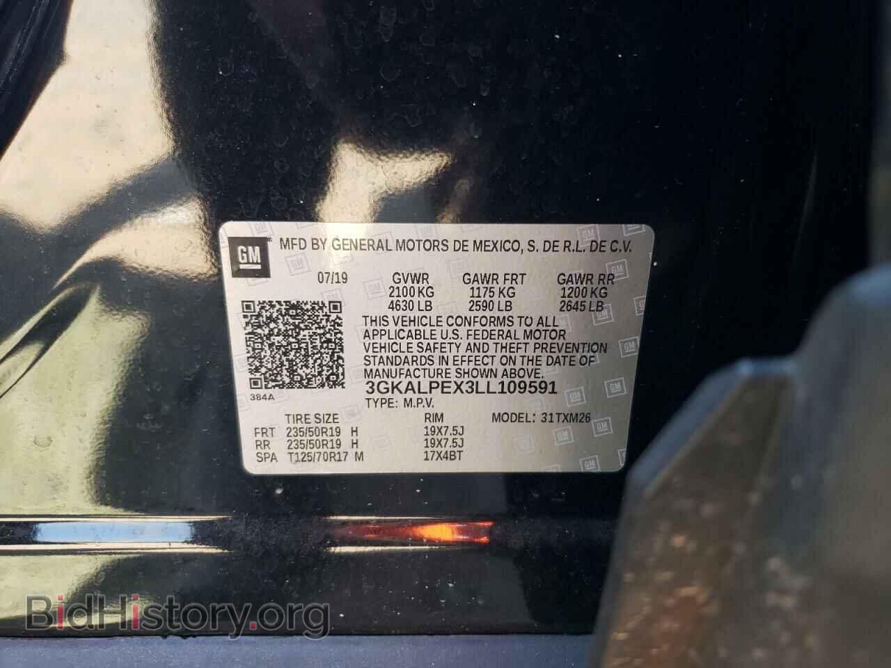 2020 GMC TERRAIN - VIN: 3GKALPEX3LL109591 - Фото 12