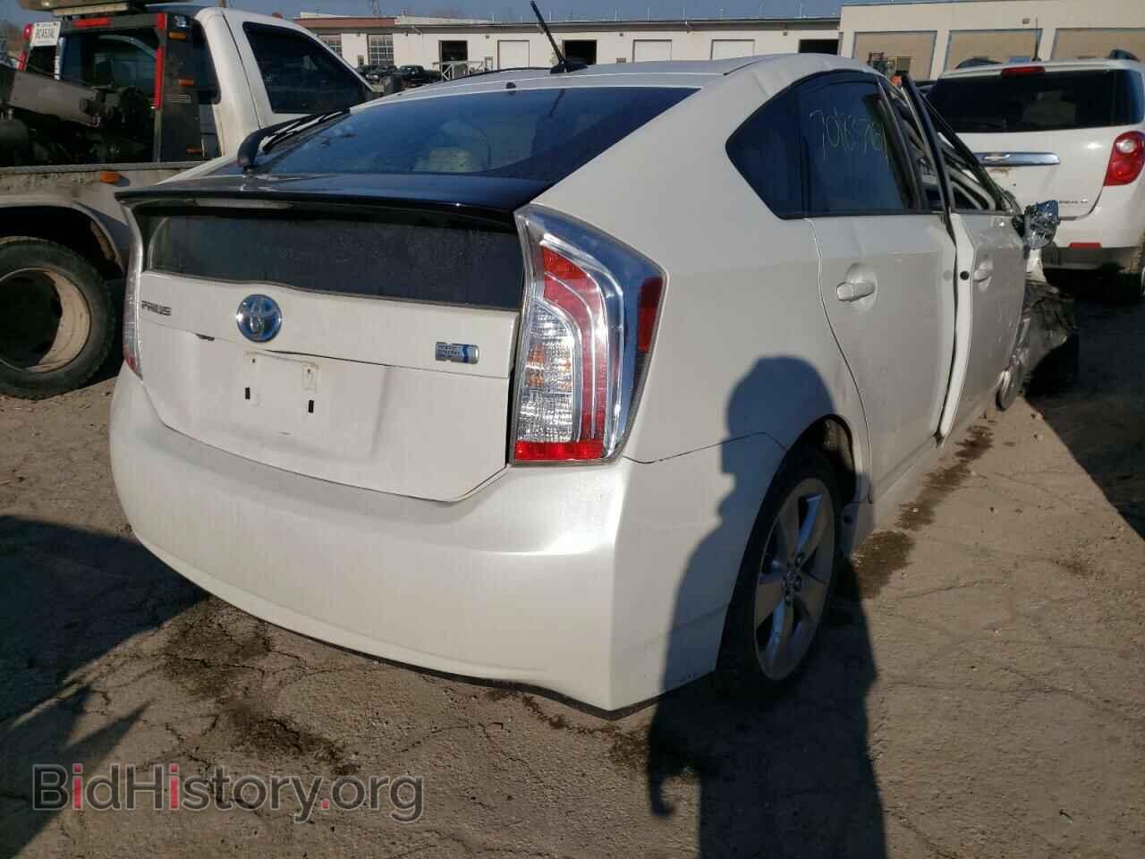 2013 TOYOTA PRIUS - VIN: JTDKN3DU2D5556263 - Фото 4