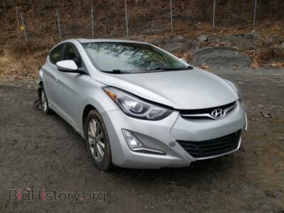 2015 Hyundai ELANTRA Elantra SE, silver — VIN KMHDH4AE5FU298702, Copart