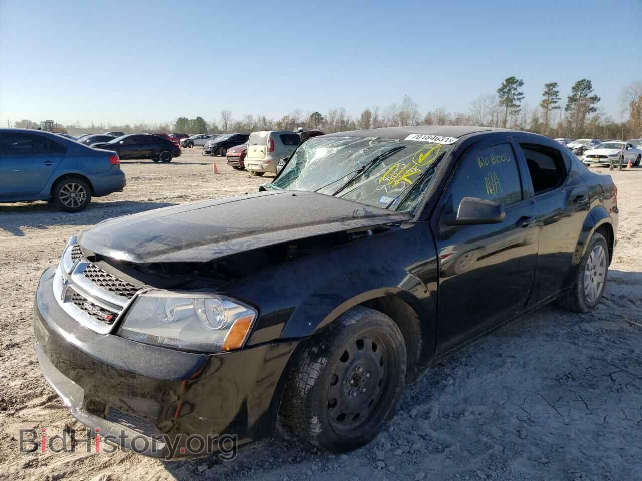 2012 DODGE AVENGER - VIN: 1C3CDZAB6CN252854 - Фото 2