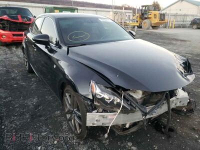 2014 Lexus IS IS 250, черный — VIN JTHCF1D24E5015073, Copart
