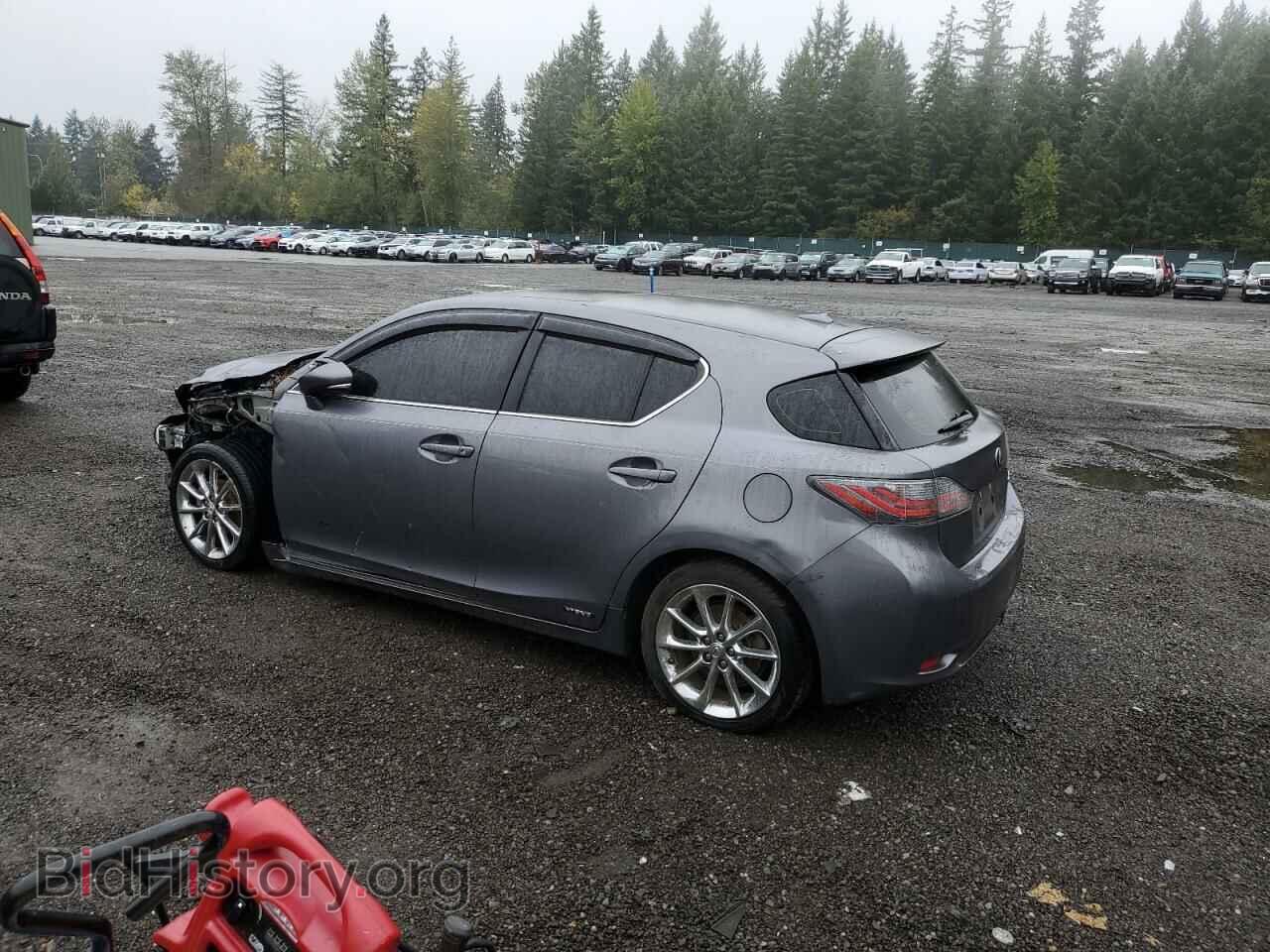 2012 LEXUS CT 200 - VIN: JTHKD5BH9C2086137 - Фото 2