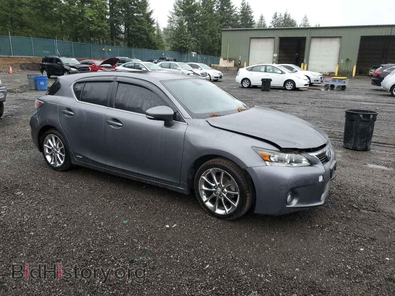 2012 LEXUS CT 200 - VIN: JTHKD5BH9C2086137 - Фото 4