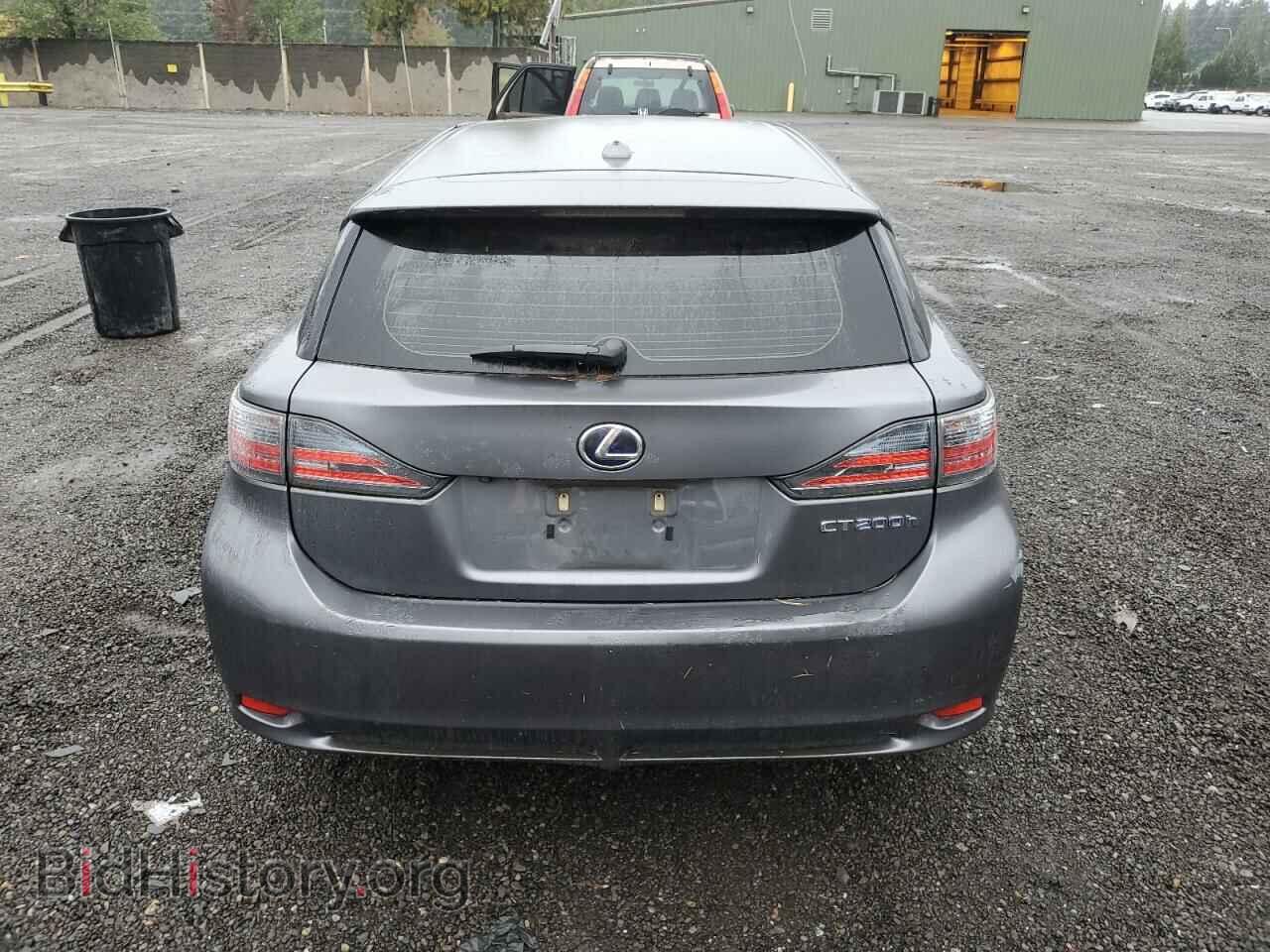 2012 LEXUS CT 200 - VIN: JTHKD5BH9C2086137 - Фото 6