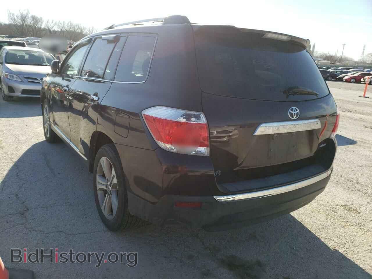 2012 TOYOTA HIGHLANDER - VIN: 5TDDK3EH3CS165375 - Фото 3
