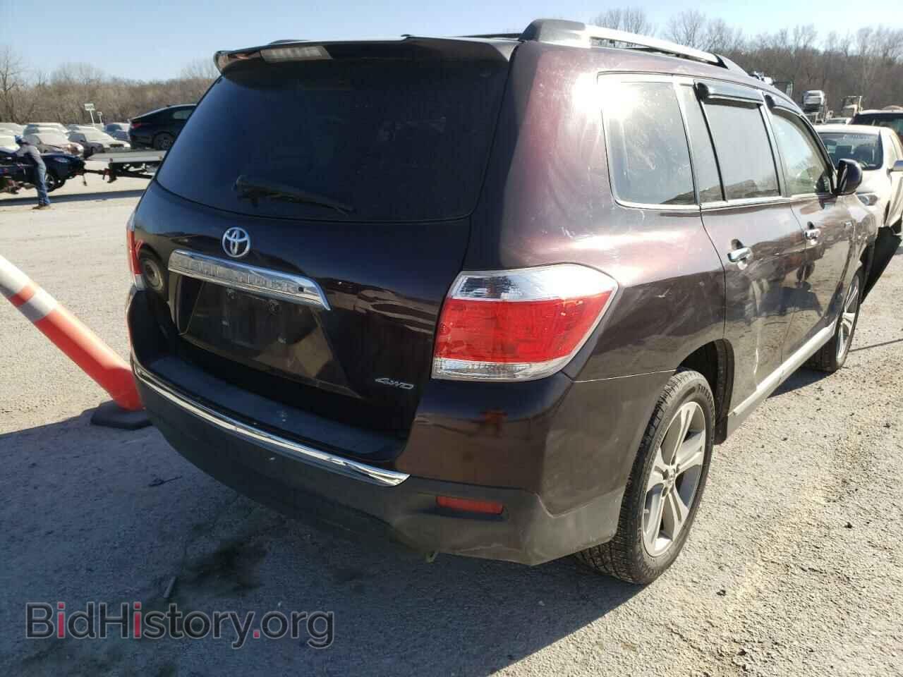 2012 TOYOTA HIGHLANDER - VIN: 5TDDK3EH3CS165375 - Фото 4