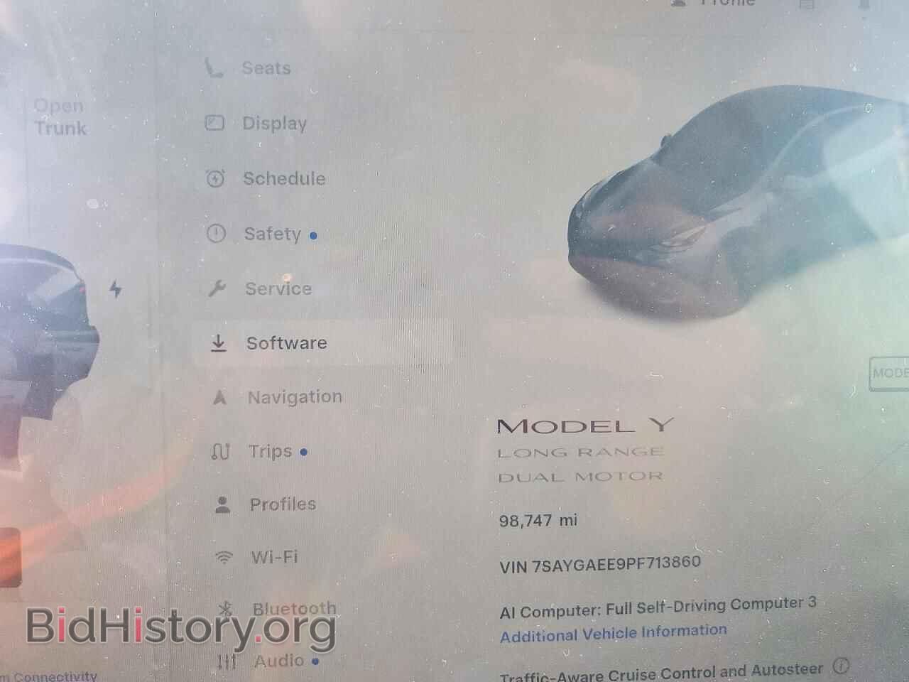 2023 TESLA MODEL Y - VIN: 7SAYGAEE9PF713860 - Фото 9