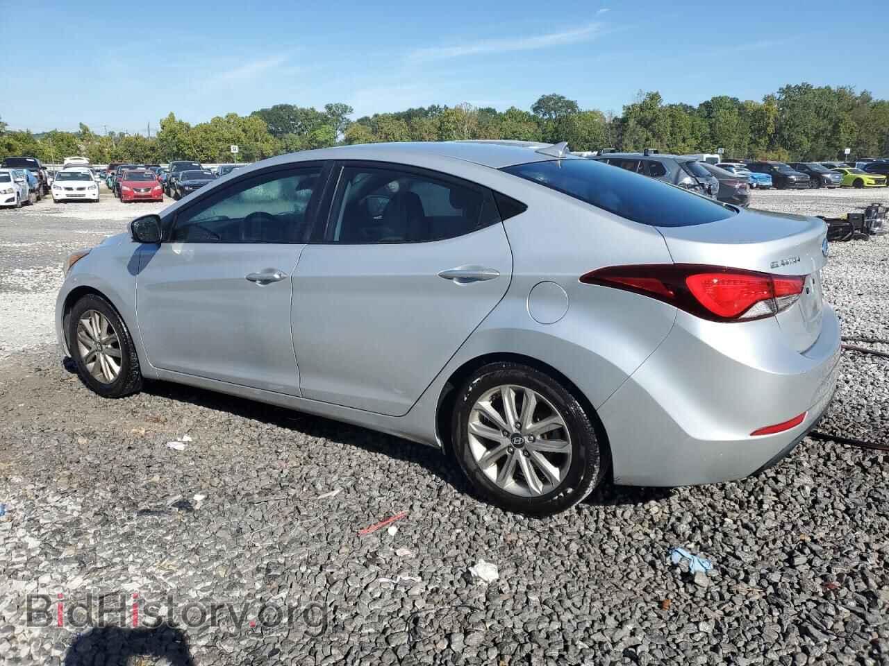 2014 HYUNDAI ELANTRA - VIN: KMHDH4AE7EU033049 - Фото 2