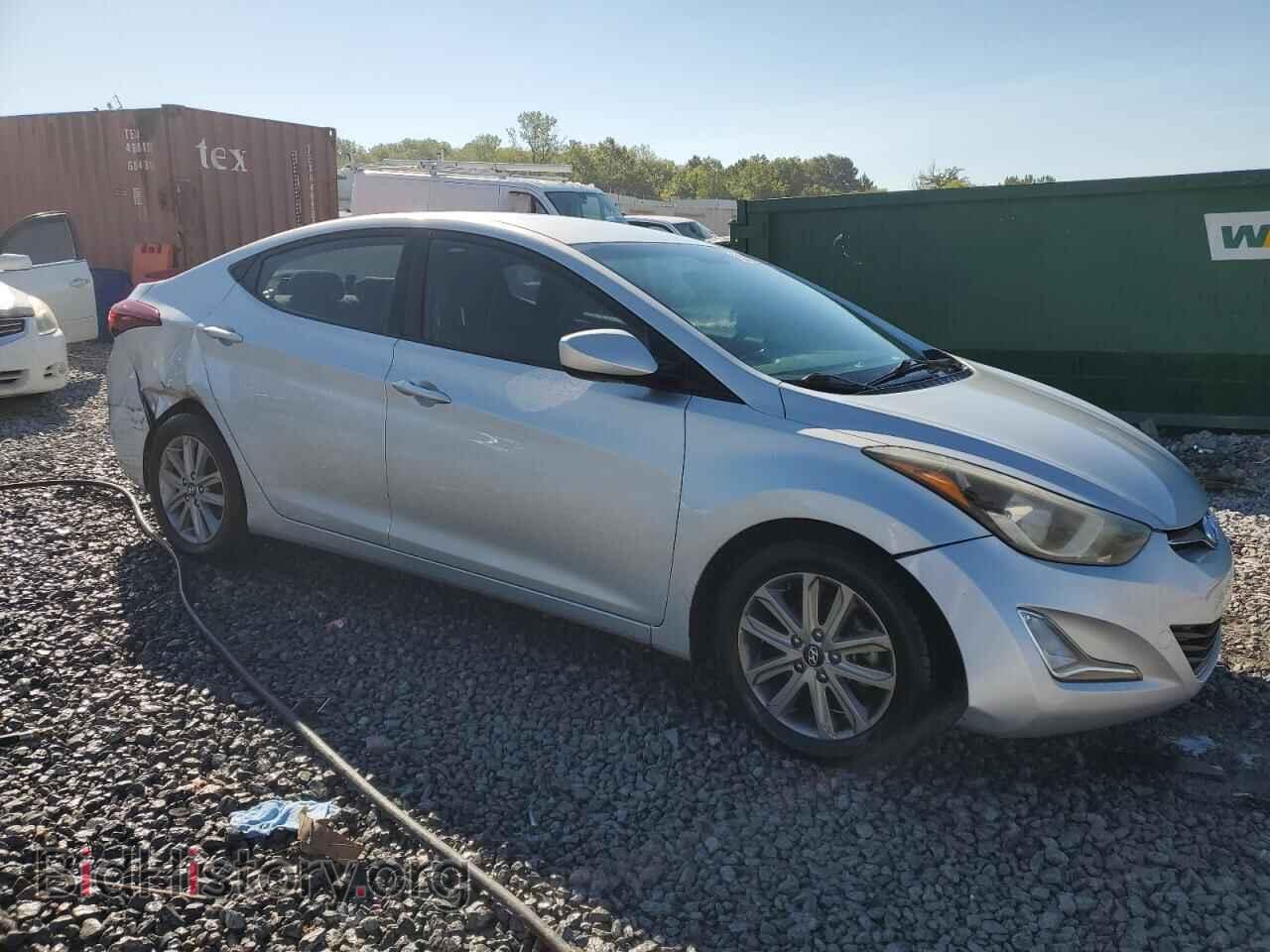 2014 HYUNDAI ELANTRA - VIN: KMHDH4AE7EU033049 - Фото 4