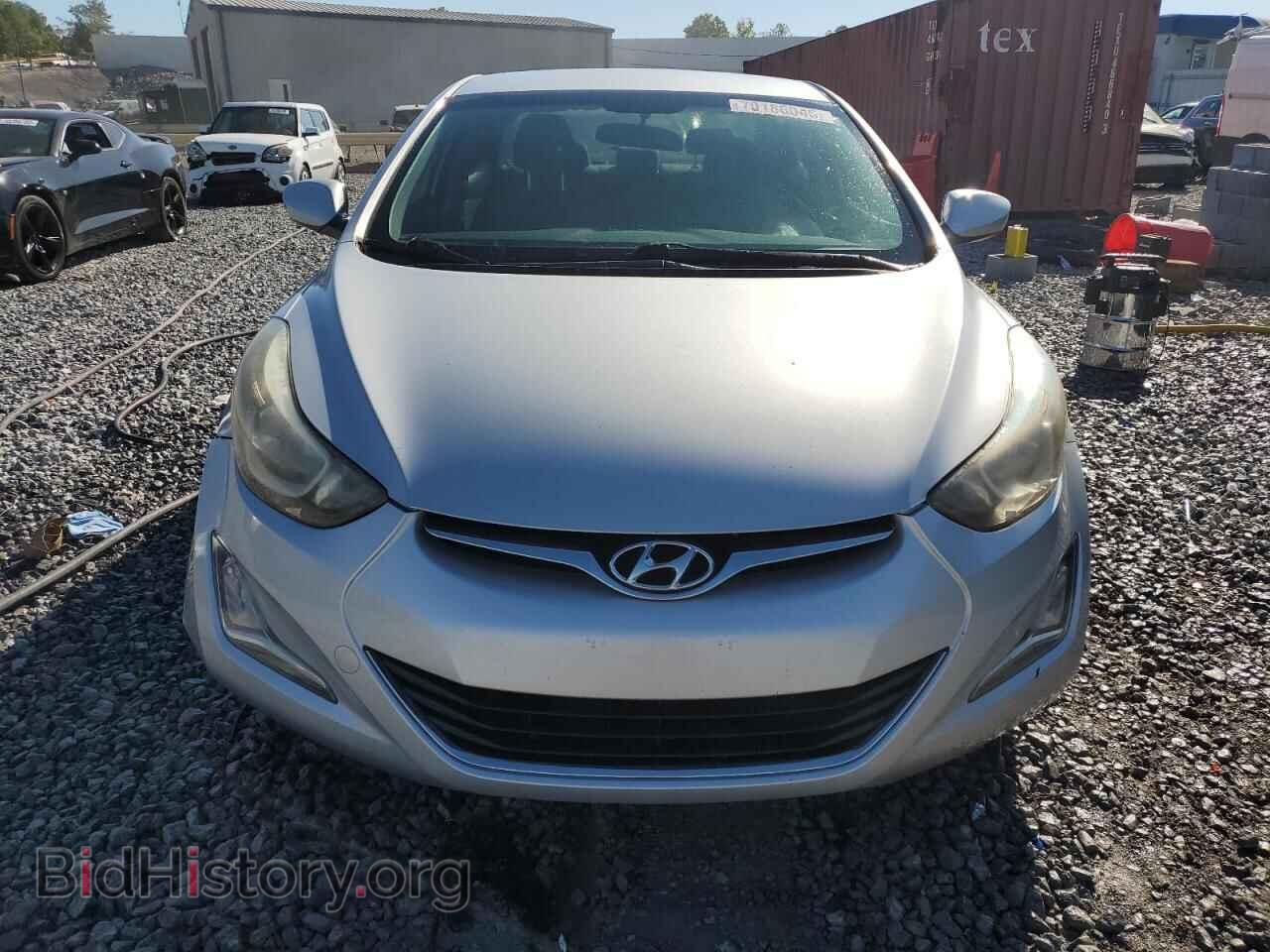 2014 HYUNDAI ELANTRA - VIN: KMHDH4AE7EU033049 - Фото 5