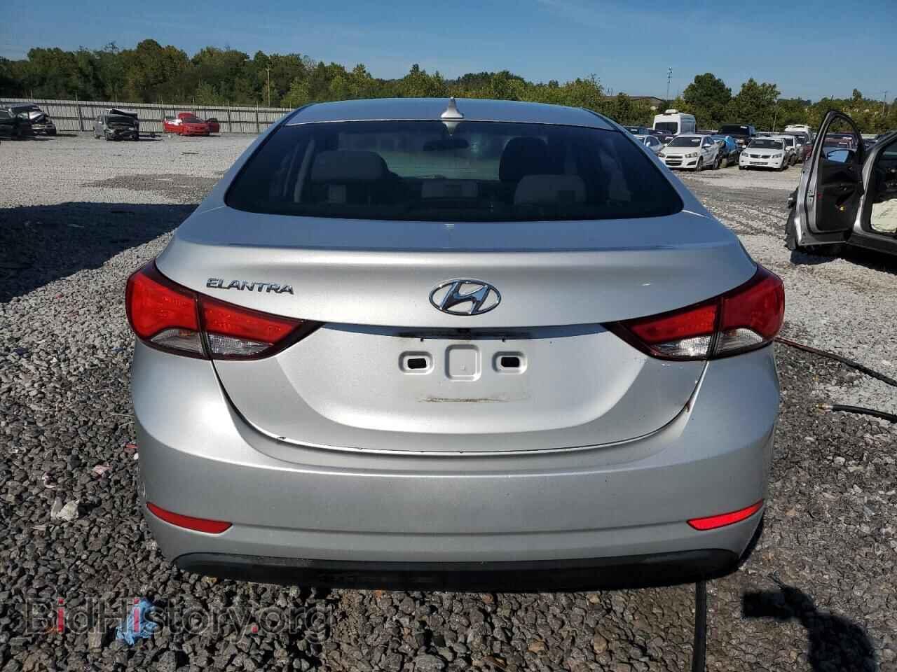2014 HYUNDAI ELANTRA - VIN: KMHDH4AE7EU033049 - Фото 6