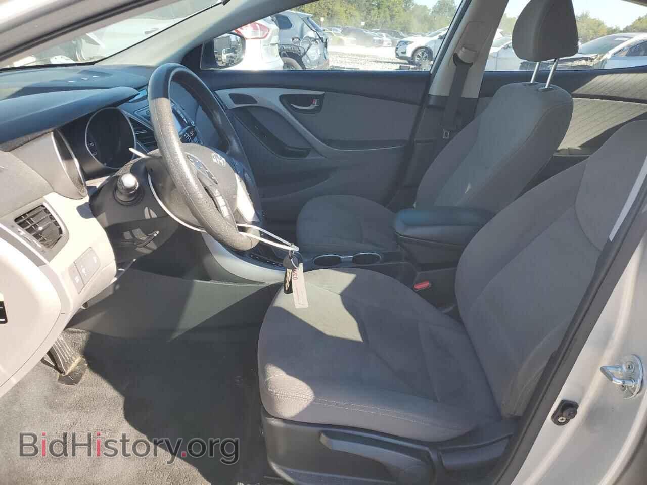 2014 HYUNDAI ELANTRA - VIN: KMHDH4AE7EU033049 - Фото 7