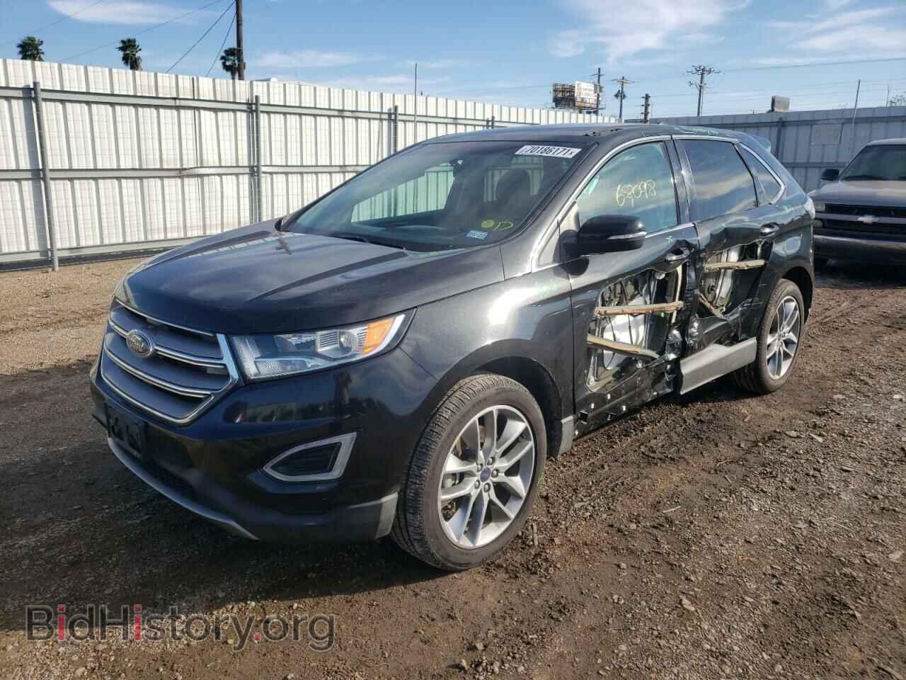 2015 FORD EDGE - VIN: 2FMTK3K88FBC41741 - Фото 2