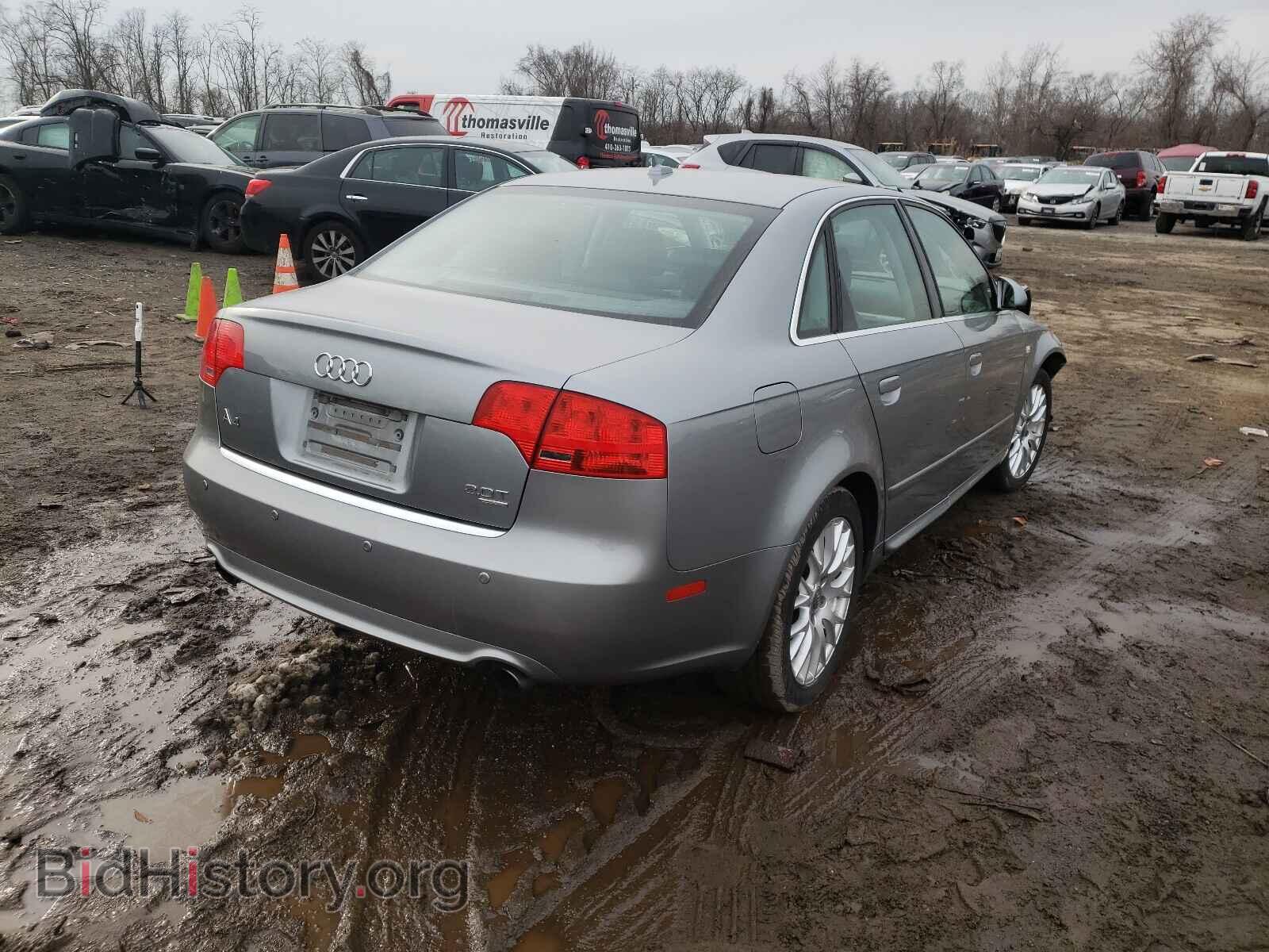 2008 AUDI A4 - VIN: WAUDF78E28A160344 - Фото 4