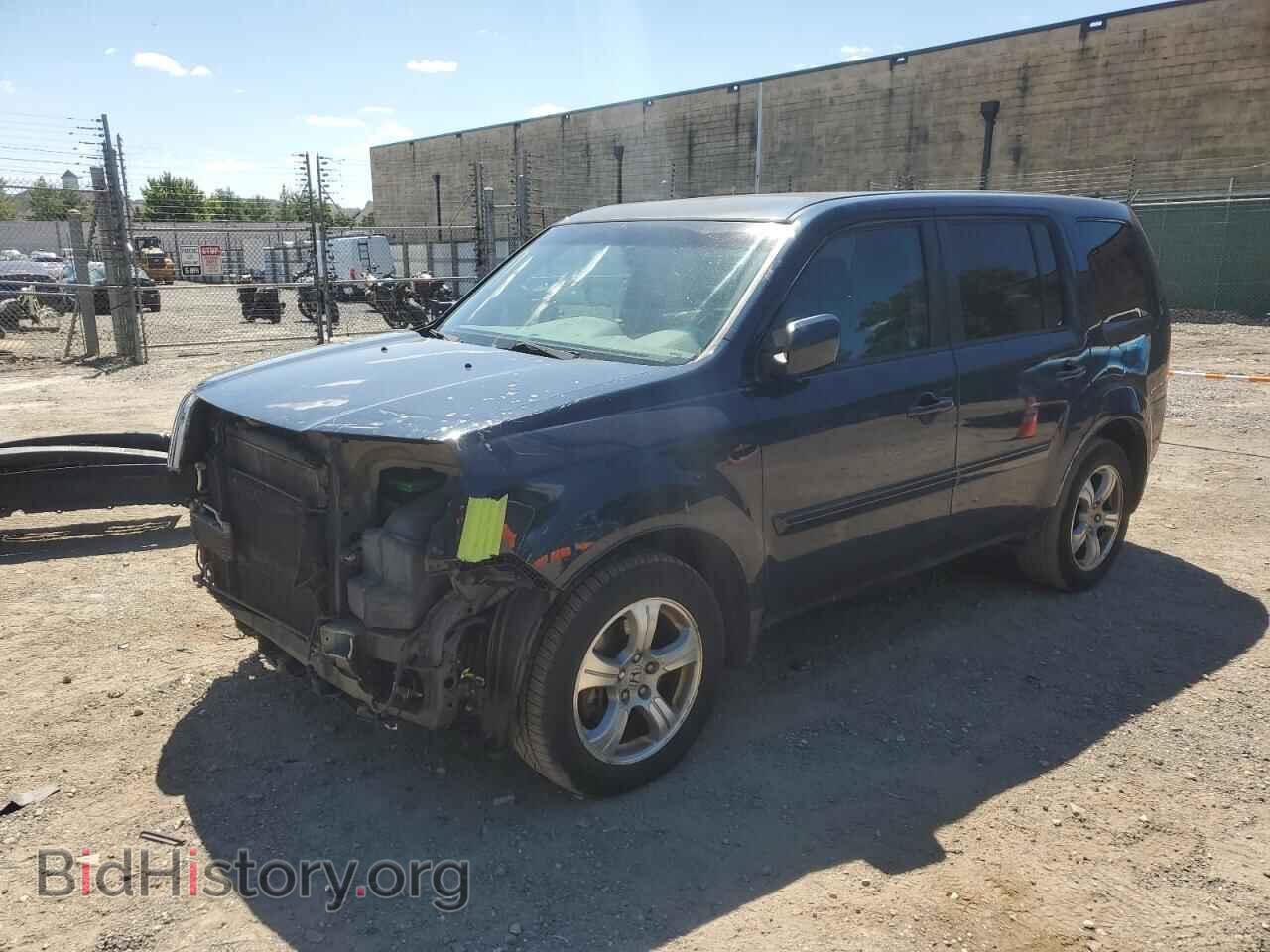 Photo 5FNYF4H57CB064101 - HONDA PILOT 2012