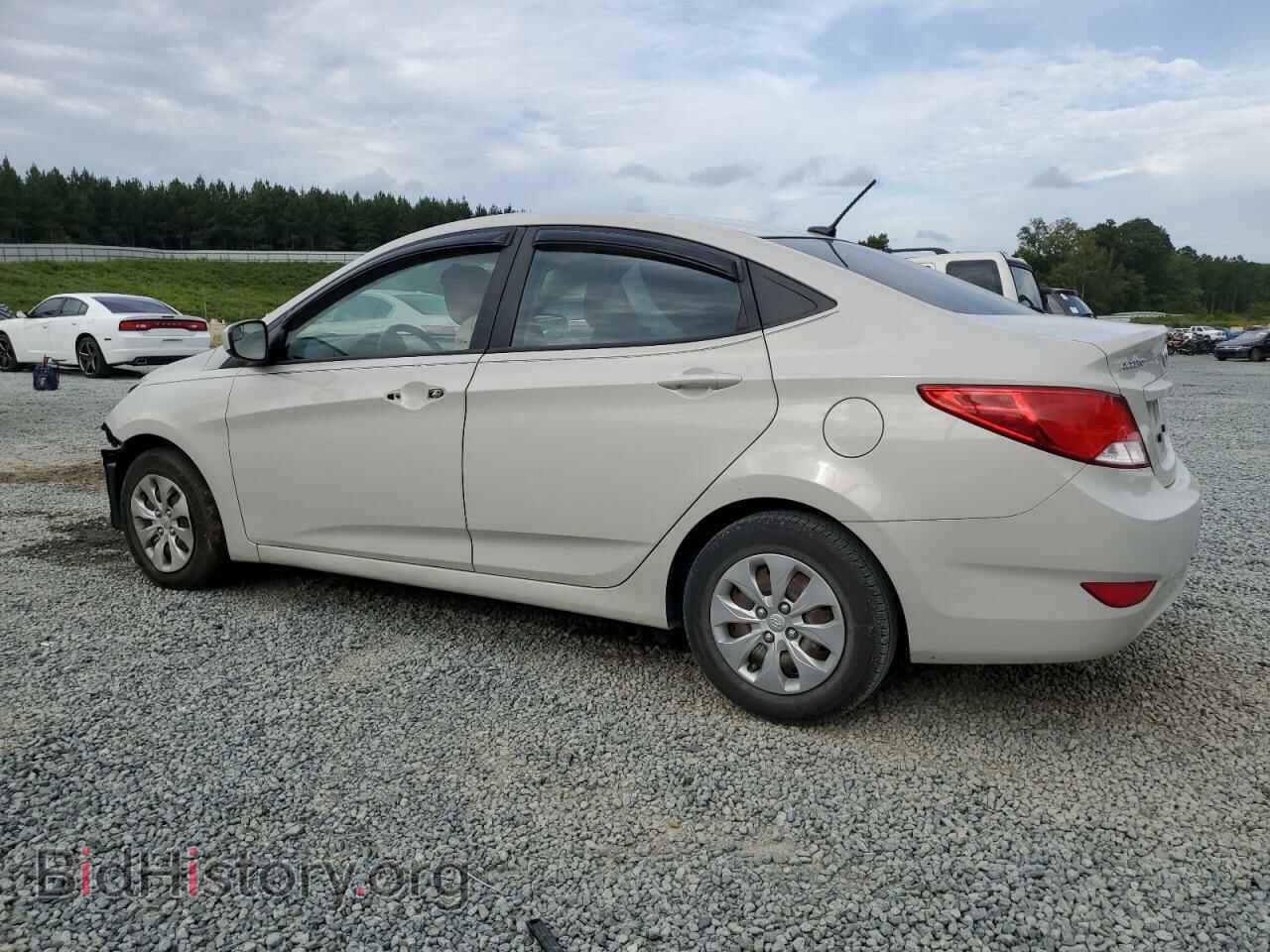2016 HYUNDAI ACCENT - VIN: KMHCT4AE8GU044848 - Фото 2