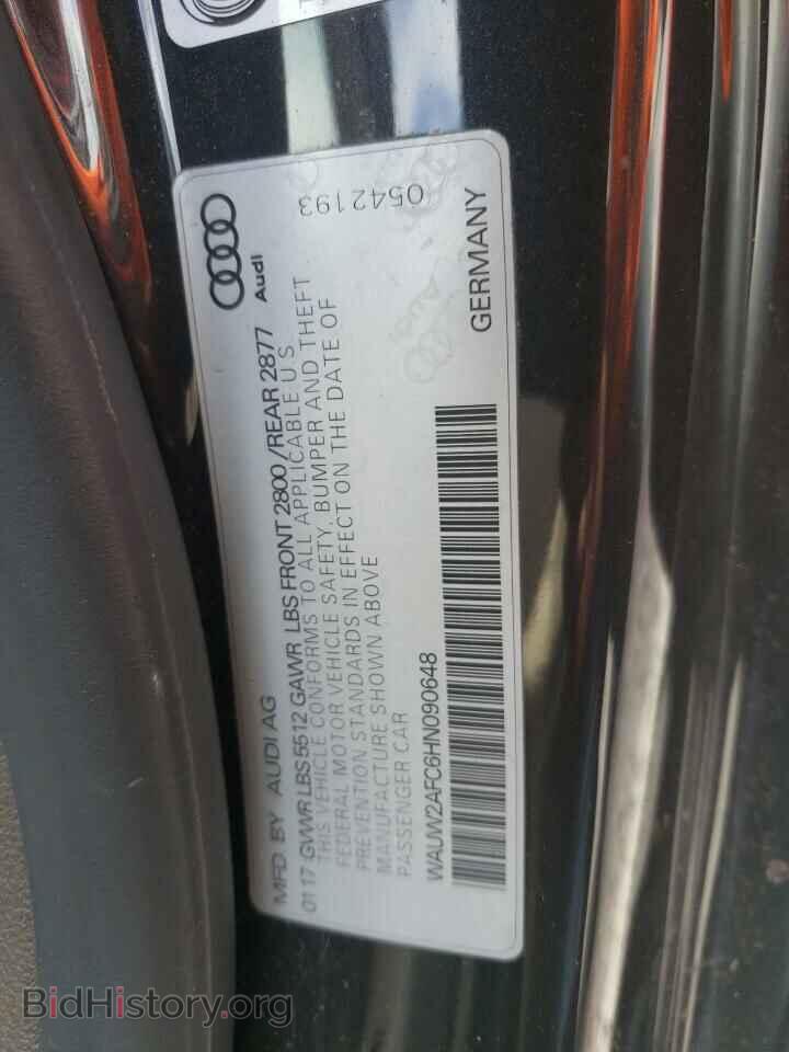 2017 AUDI A7 - VIN: WAUW2AFC6HN090648 - Фото 13