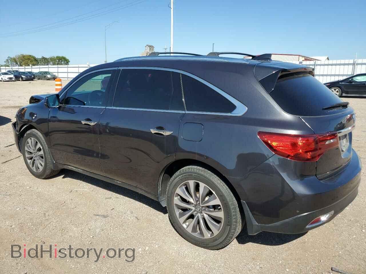 2014 ACURA MDX - VIN: 5FRYD4H66EB047726 - Фото 2