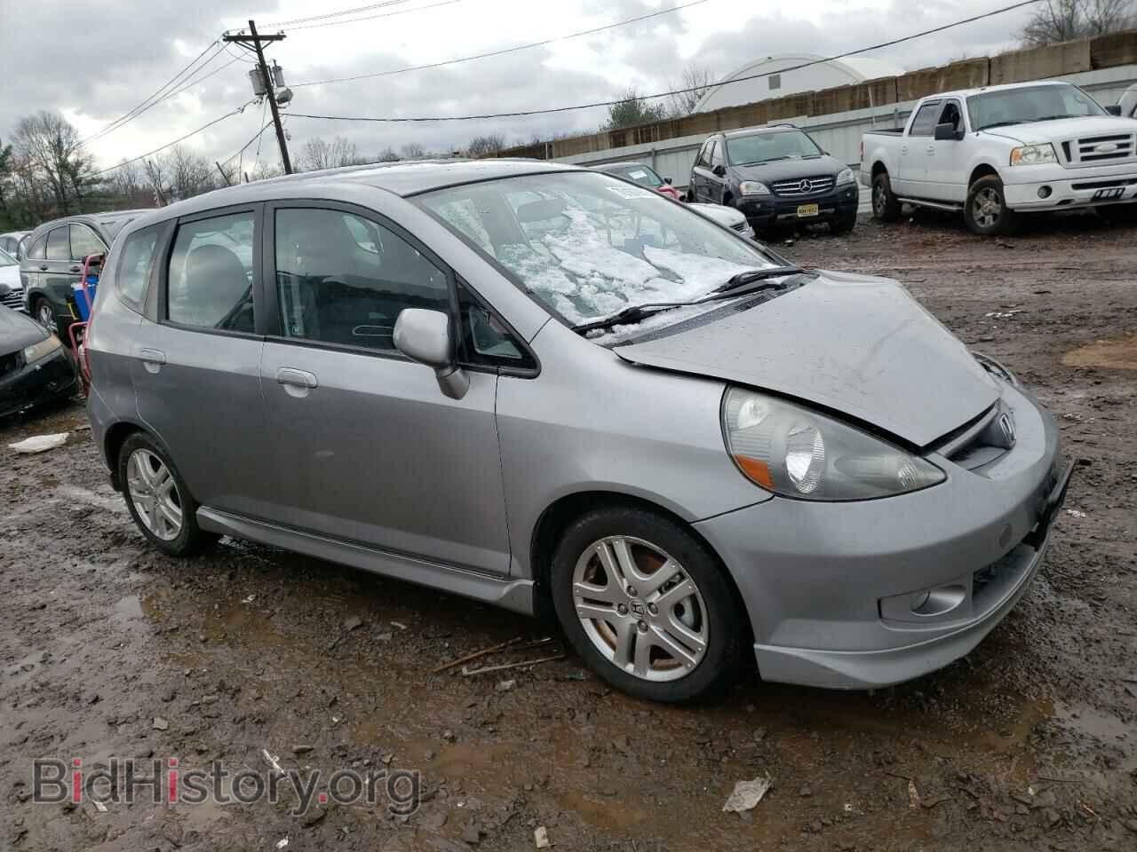 2007 HONDA FIT - VIN: JHMGD37687S049832 - Фото 4