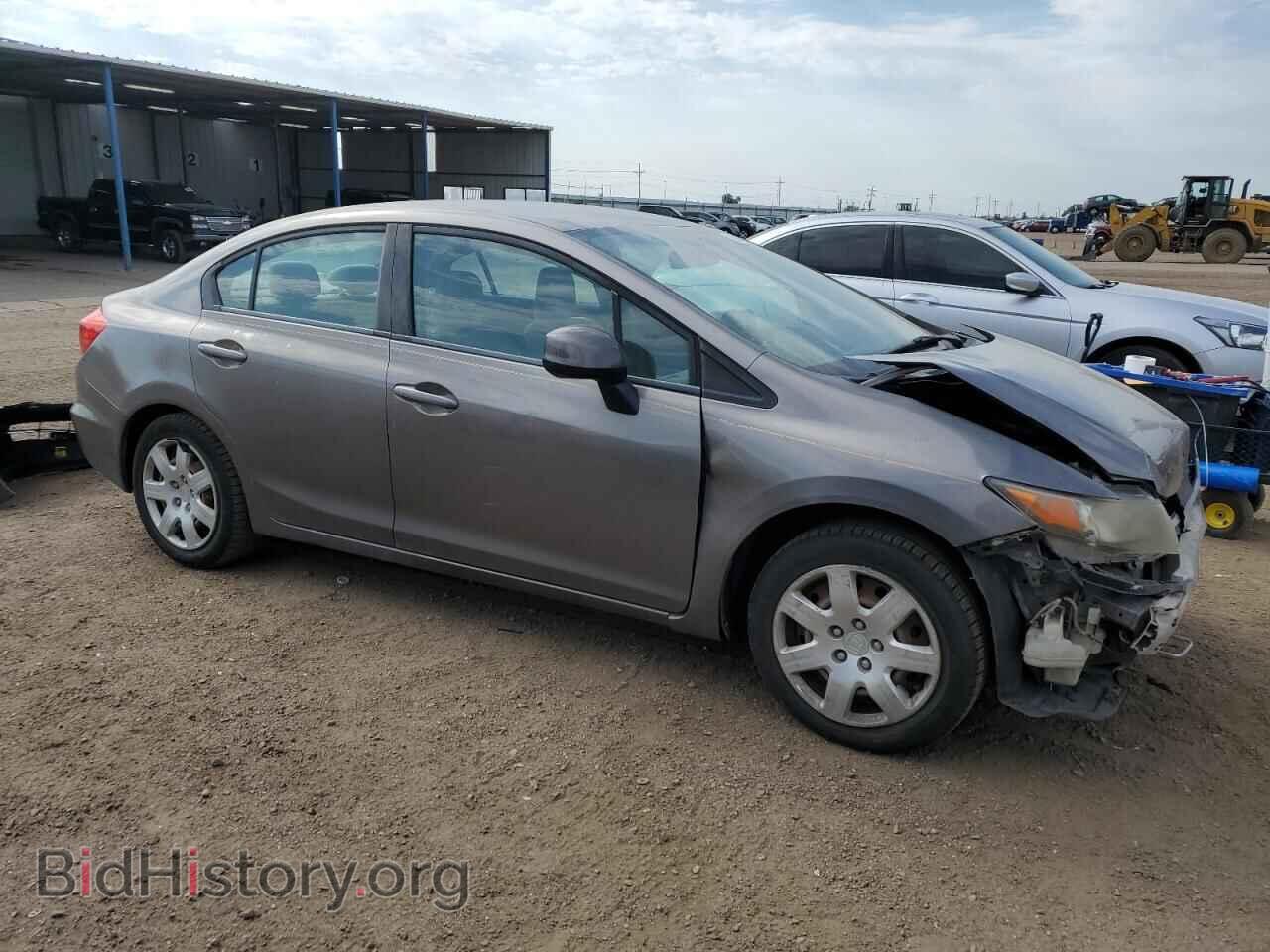 2012 HONDA CIVIC - VIN: 2HGFB2F55CH601098 - Фото 4