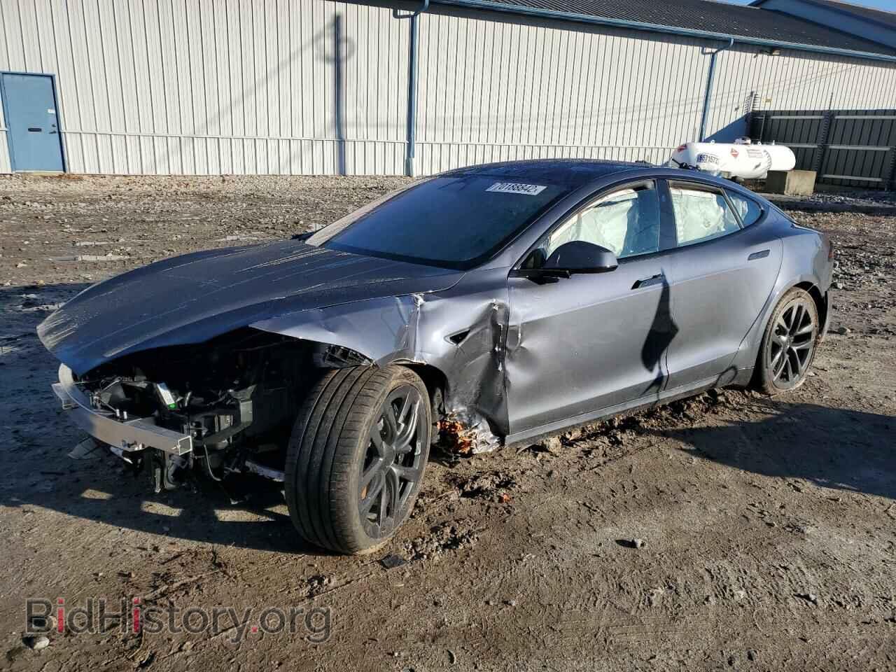 Фотография 5YJSA1E56NF493529 - TESLA MODEL S 2022