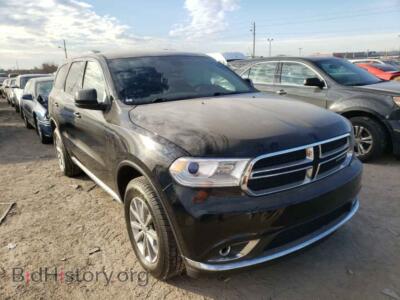 2017 Dodge DURANGO Durango SX, black — VIN 1C4RDJAG7HC785592, Copart