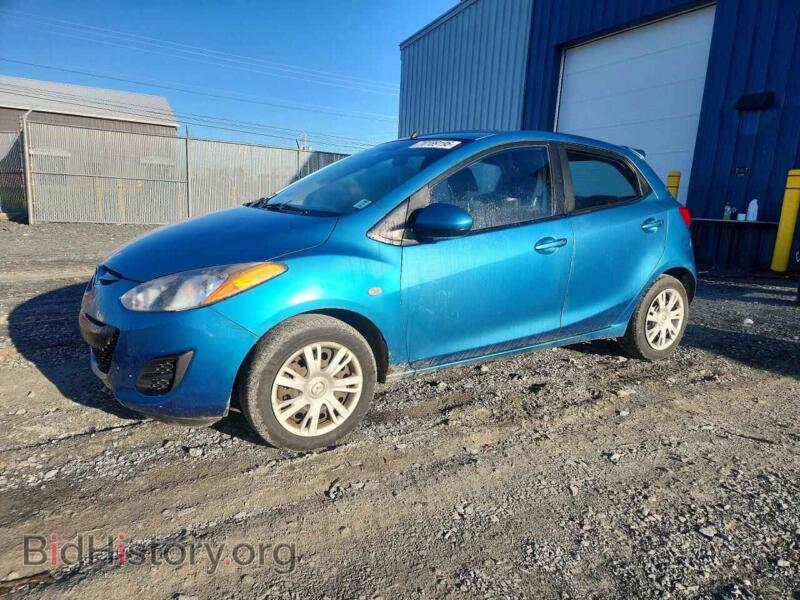 2012 Mazda 2 (VIN JM1DE1KY1C0138968) — фото 1 из 12, Copart, повреждение: передняя часть
