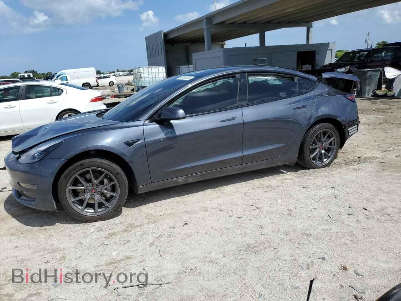 Photo 5YJ3E1EA9MF017649 - TESLA MODEL 3 2021