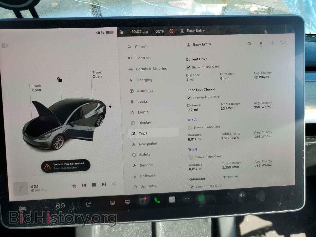 2018 TESLA MODEL 3 - VIN: 5YJ3E1EA3JF102126 - Photo 9