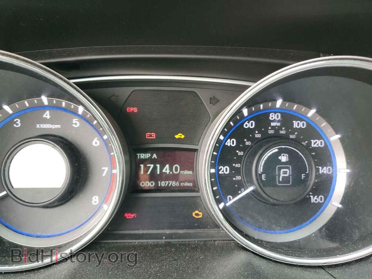 2013 HYUNDAI SONATA - VIN: 5NPEC4AC7DH531041 - Фото 9