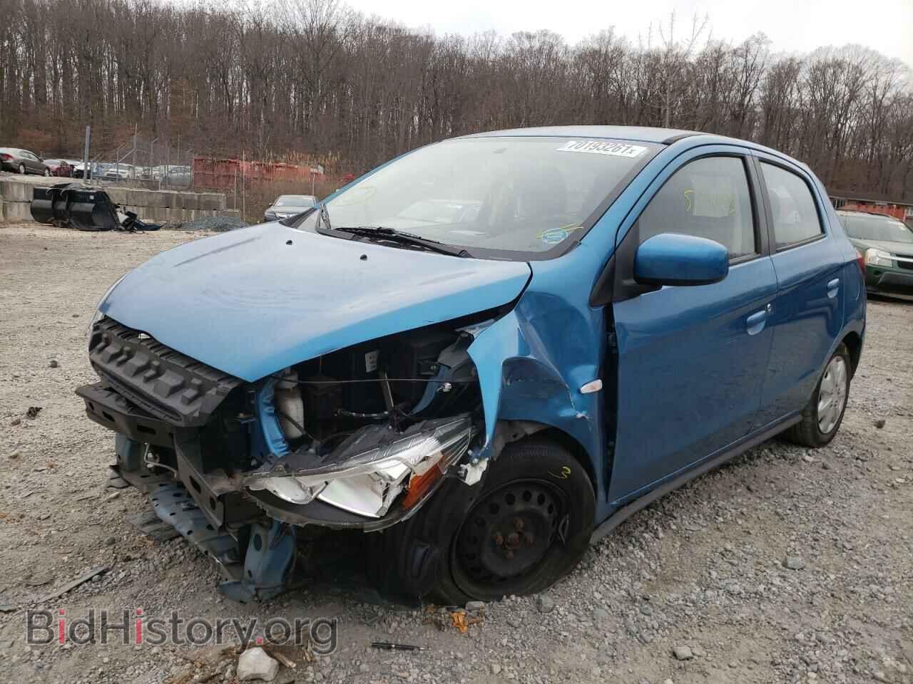 2015 MITSUBISHI MIRAGE - VIN: ML32A3HJ1FH009176 - Фото 2