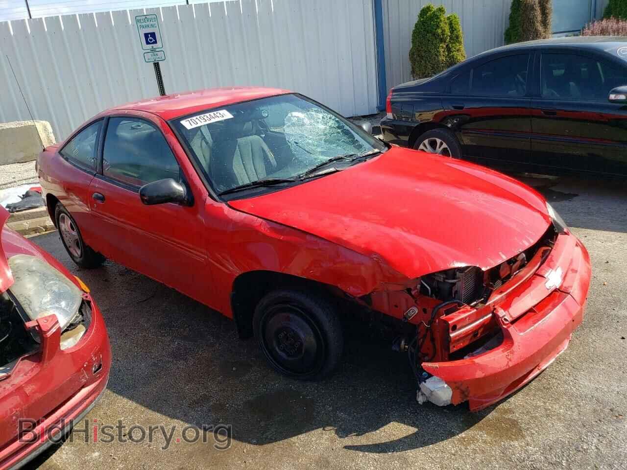 2003 CHEVROLET CAVALIER - VIN: 1G1JC12FX37312821 - Фото 4