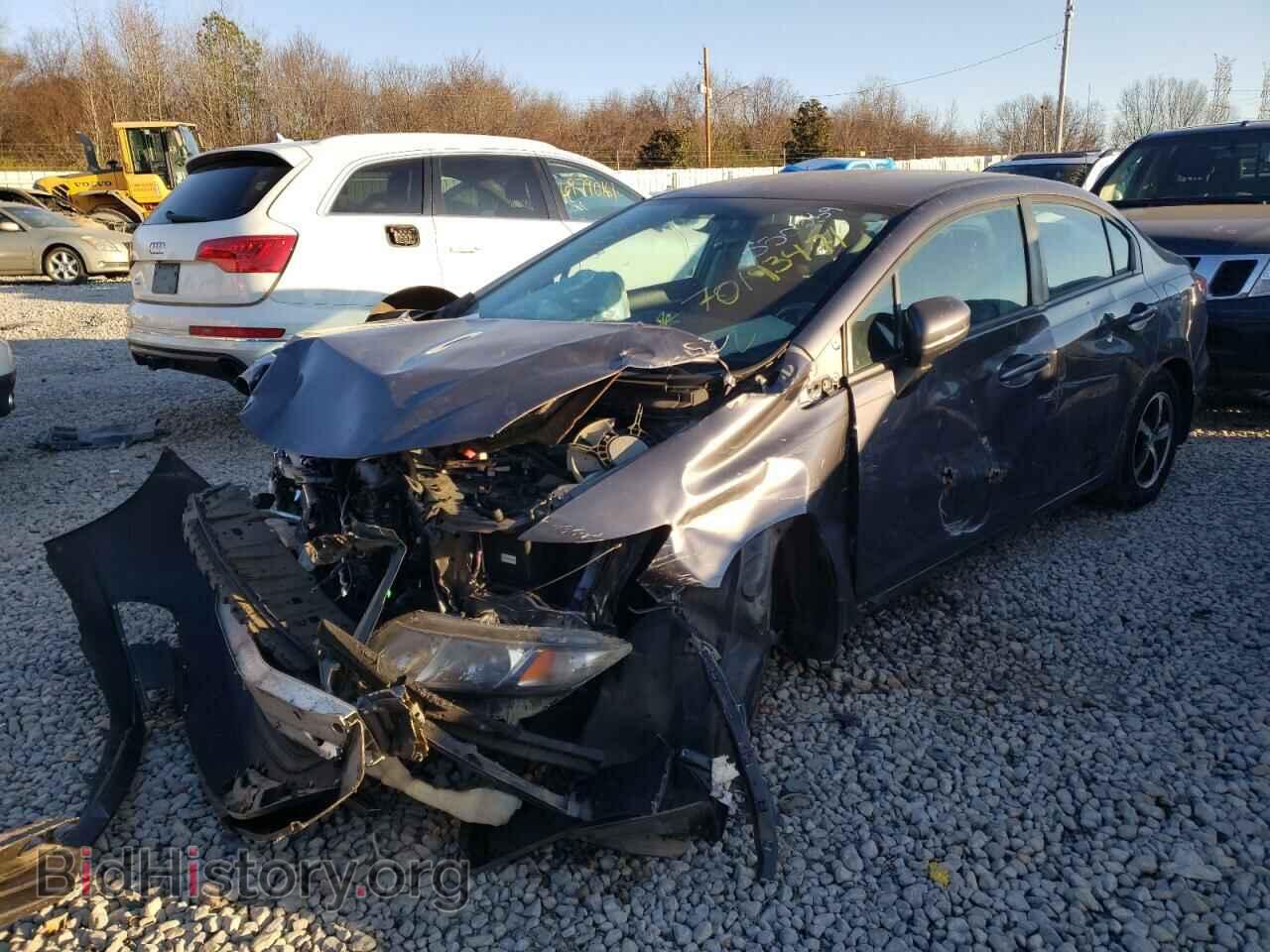 2015 HONDA CIVIC - VIN: 19XFB2F70FE050269 - Фото 2