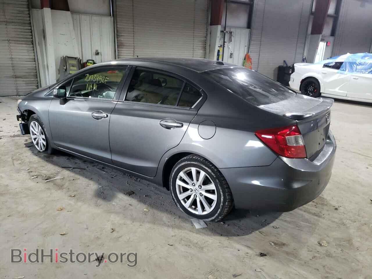 2012 HONDA CIVIC - VIN: 2HGFB2F93CH536206 - Фото 2
