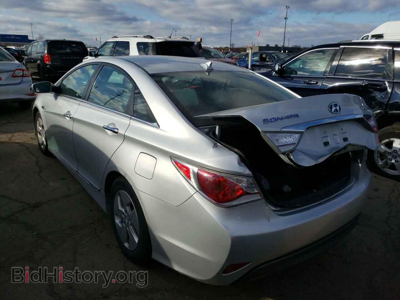 2012 HYUNDAI SONATA - VIN: KMHEC4A47CA062480 - Фото 3