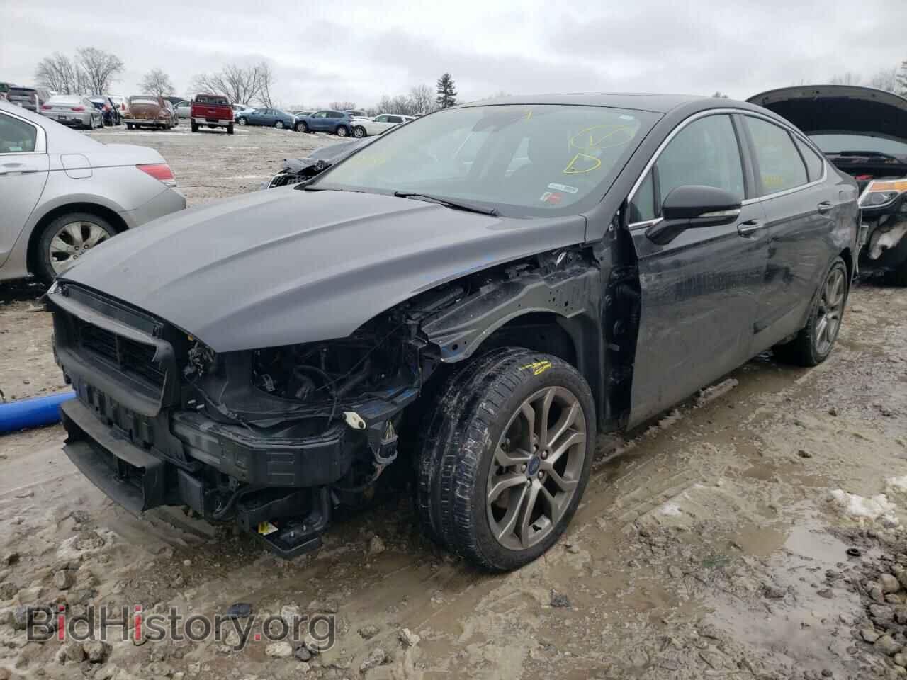 2019 FORD FUSION - VIN: 3FA6P0CD7KR219955 - Фото 2