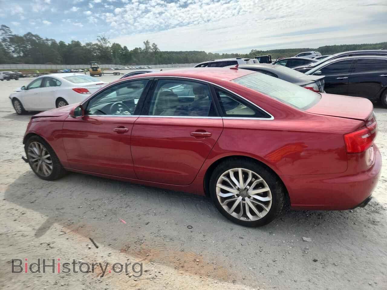 2014 AUDI A6 - VIN: WAUGFBFCXEN143720 - Фото 2