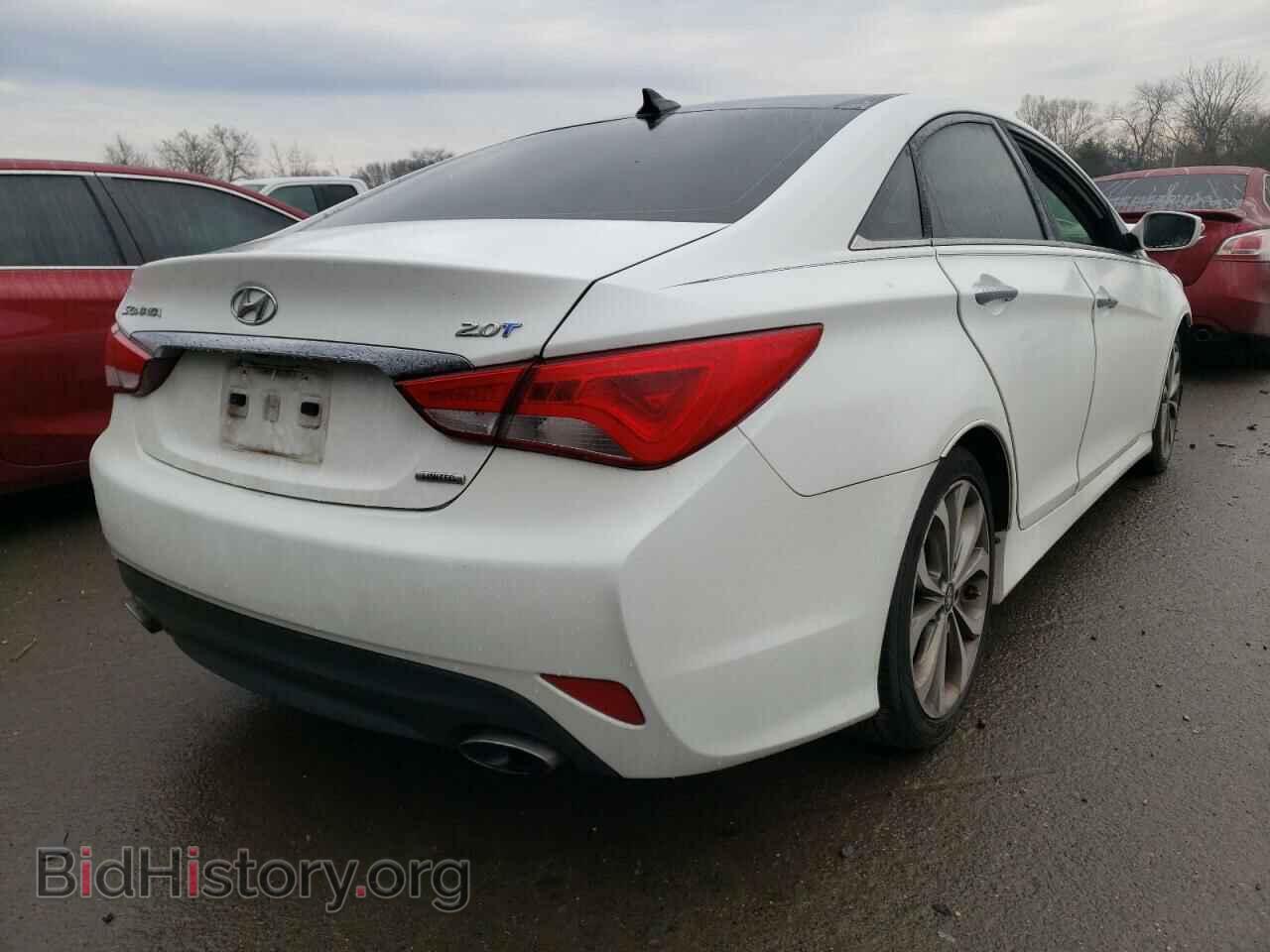 2014 HYUNDAI SONATA - VIN: 5NPEC4AB6EH826043 - Фото 4