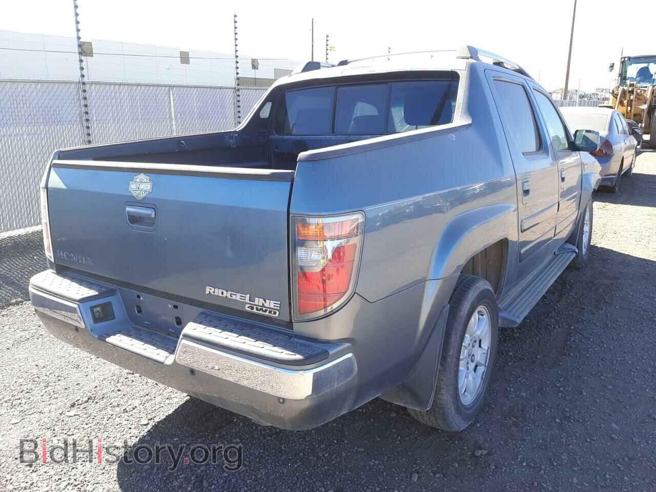 2007 HONDA RIDGELINE - VIN: 2HJYK16507H539581 - Фото 4