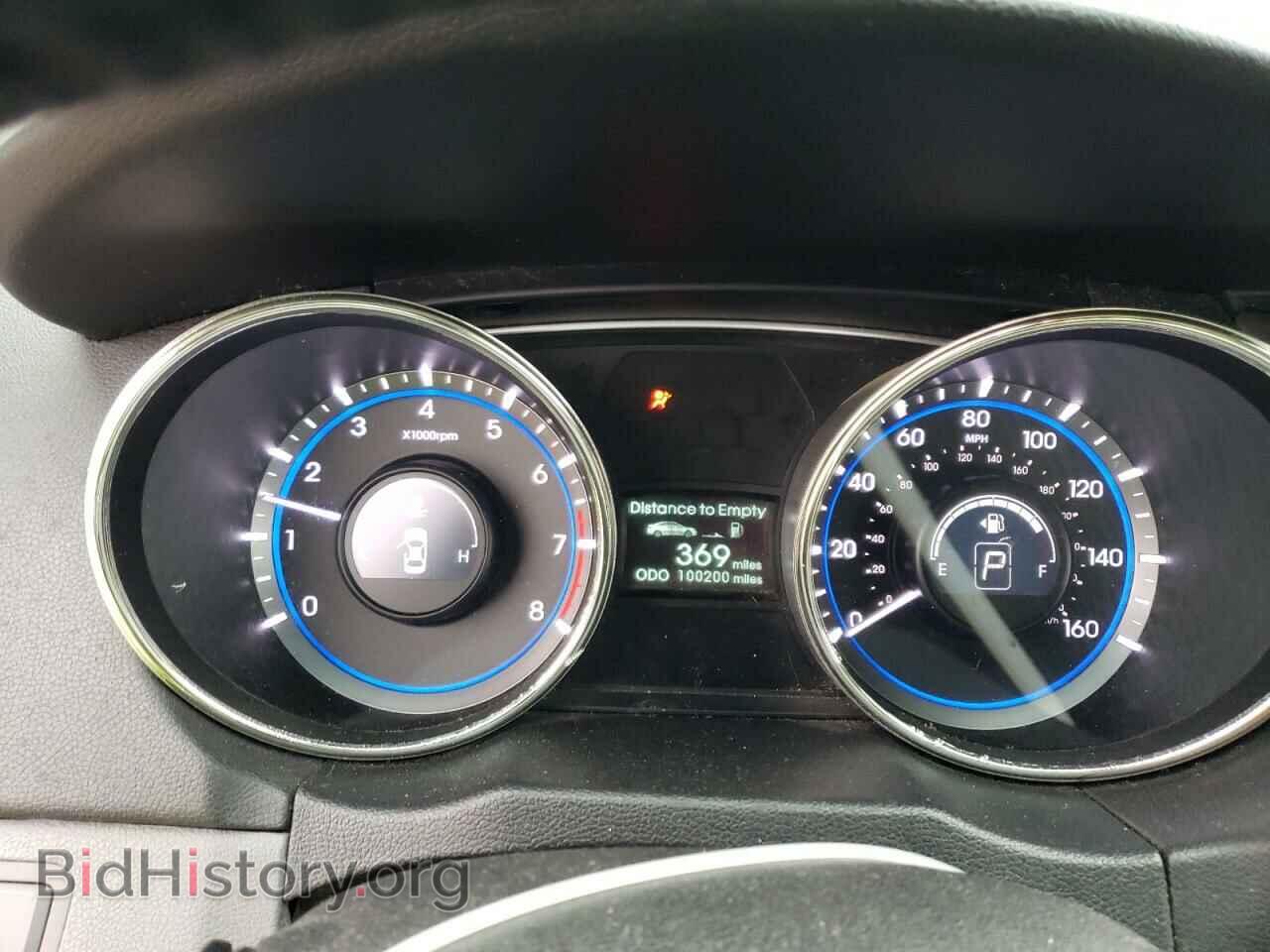 2012 HYUNDAI SONATA - VIN: 5NPEC4AC8CH343580 - Фото 9