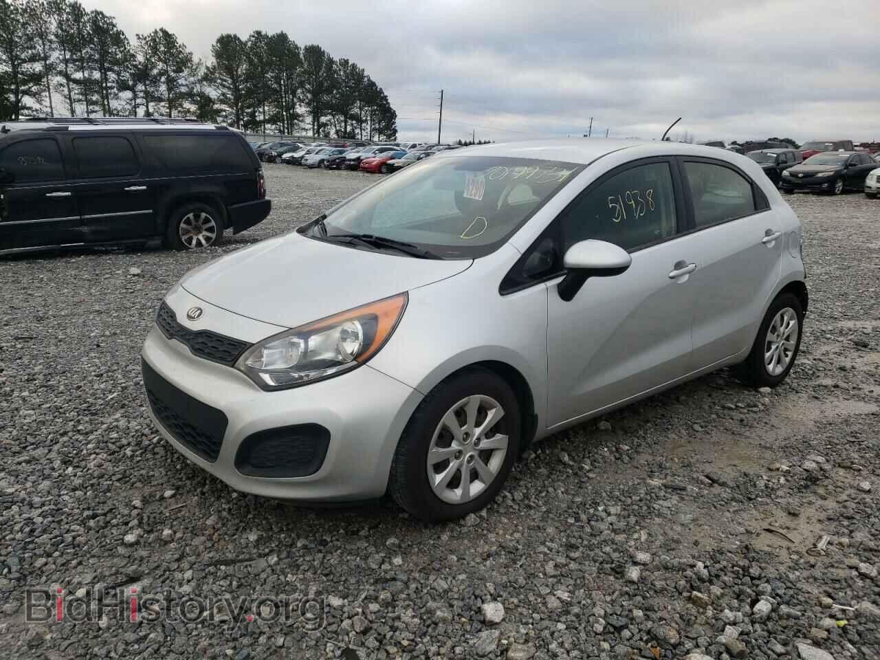2013 KIA RIO - VIN: KNADM5A37D6169119 - Фото 2