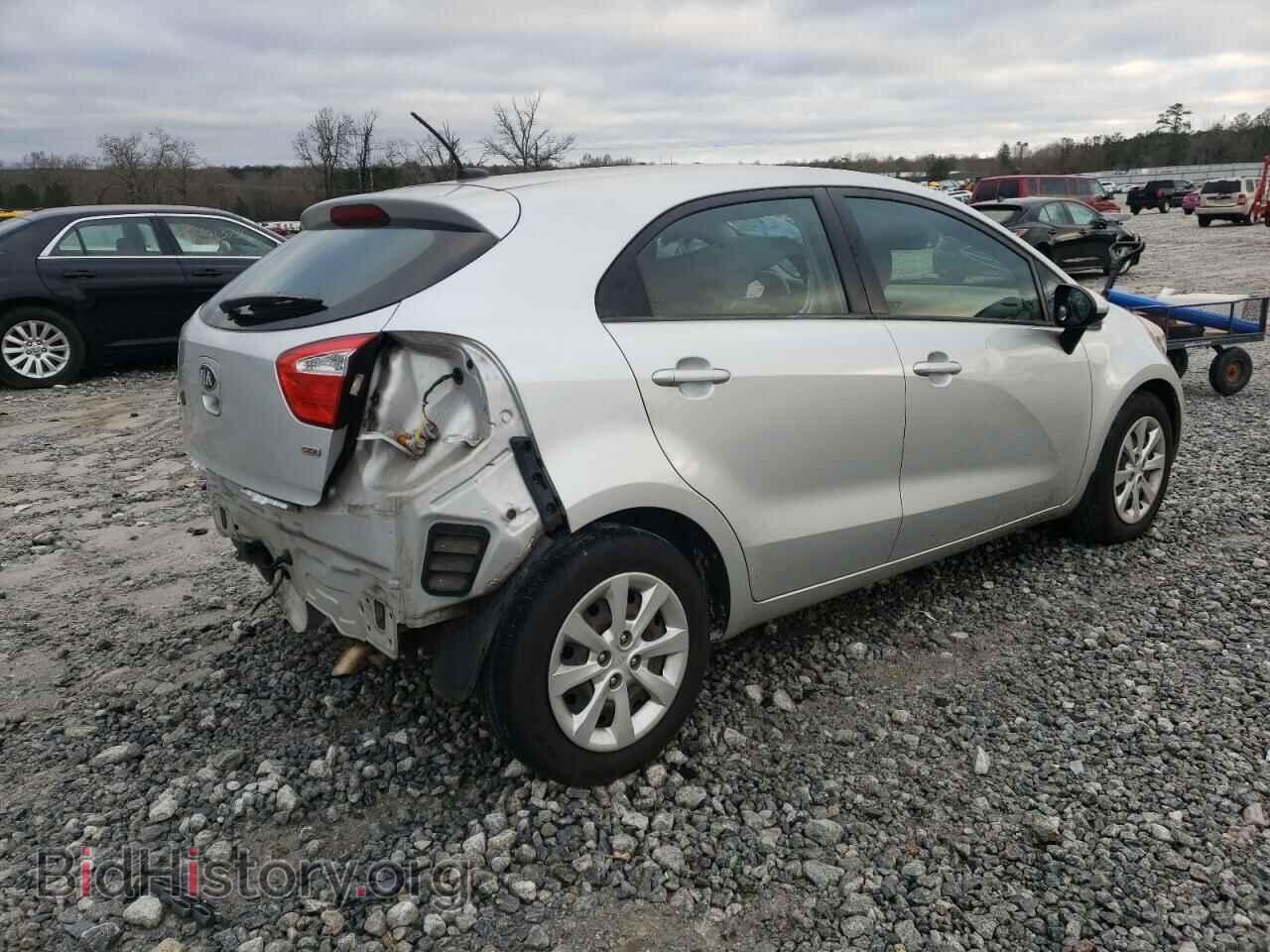2013 KIA RIO - VIN: KNADM5A37D6169119 - Фото 4