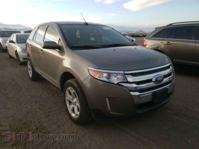 2014 Ford EDGE Edge SEL, серый — VIN 2FMDK4JC0EBB04520, Copart