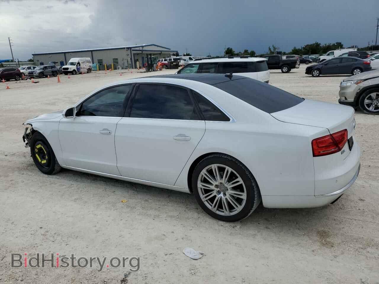 2013 AUDI A8 - VIN: WAURGAFD1DN018337 - Фото 2