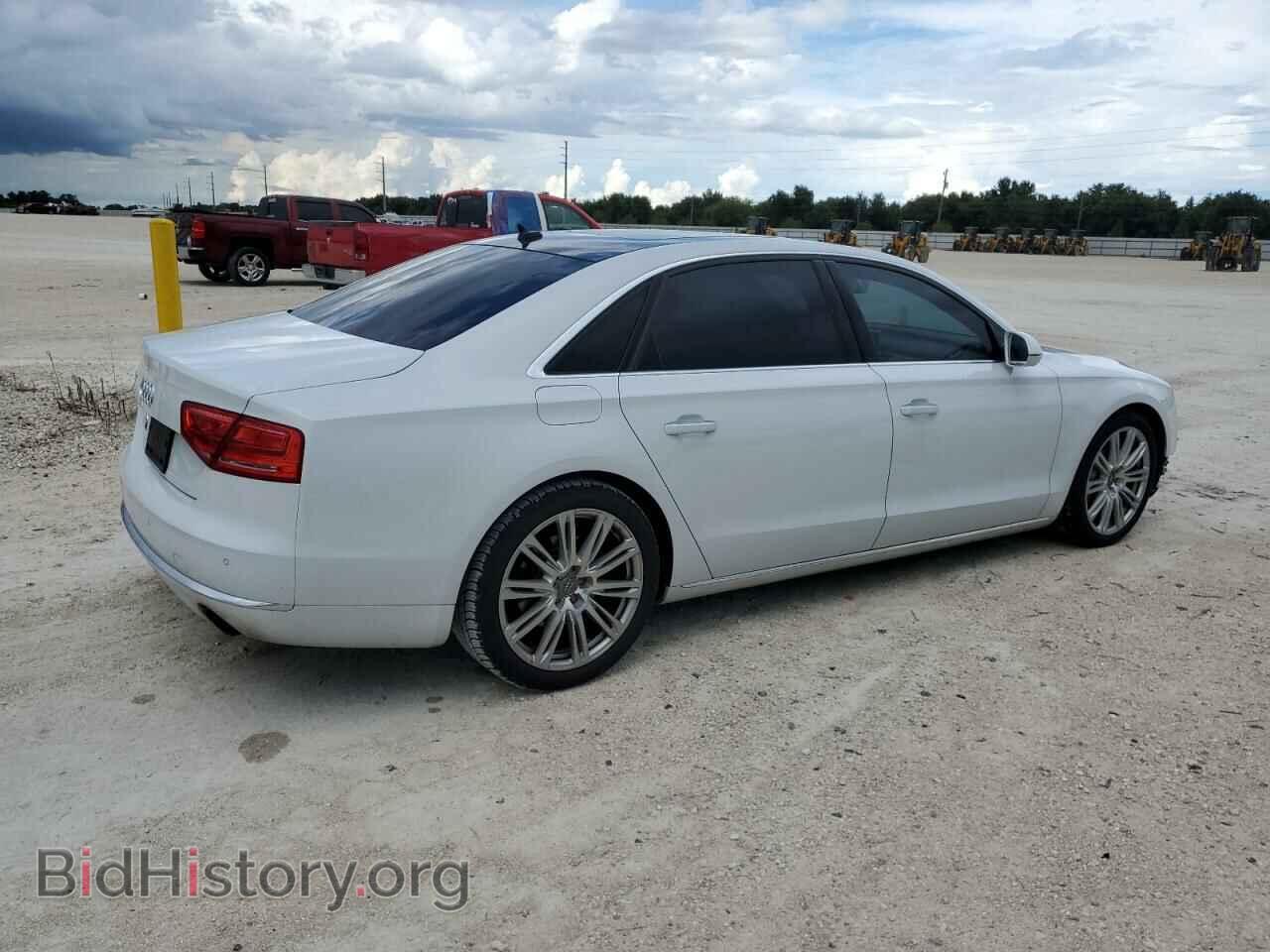 2013 AUDI A8 - VIN: WAURGAFD1DN018337 - Фото 3