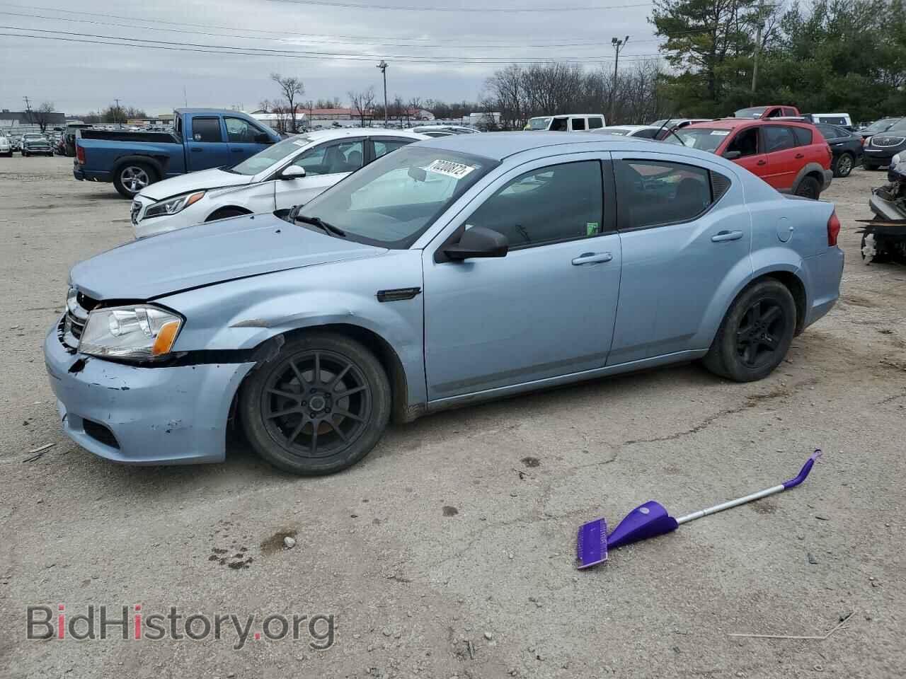 Photo 1C3CDZAB8DN757618 - DODGE AVENGER 2013