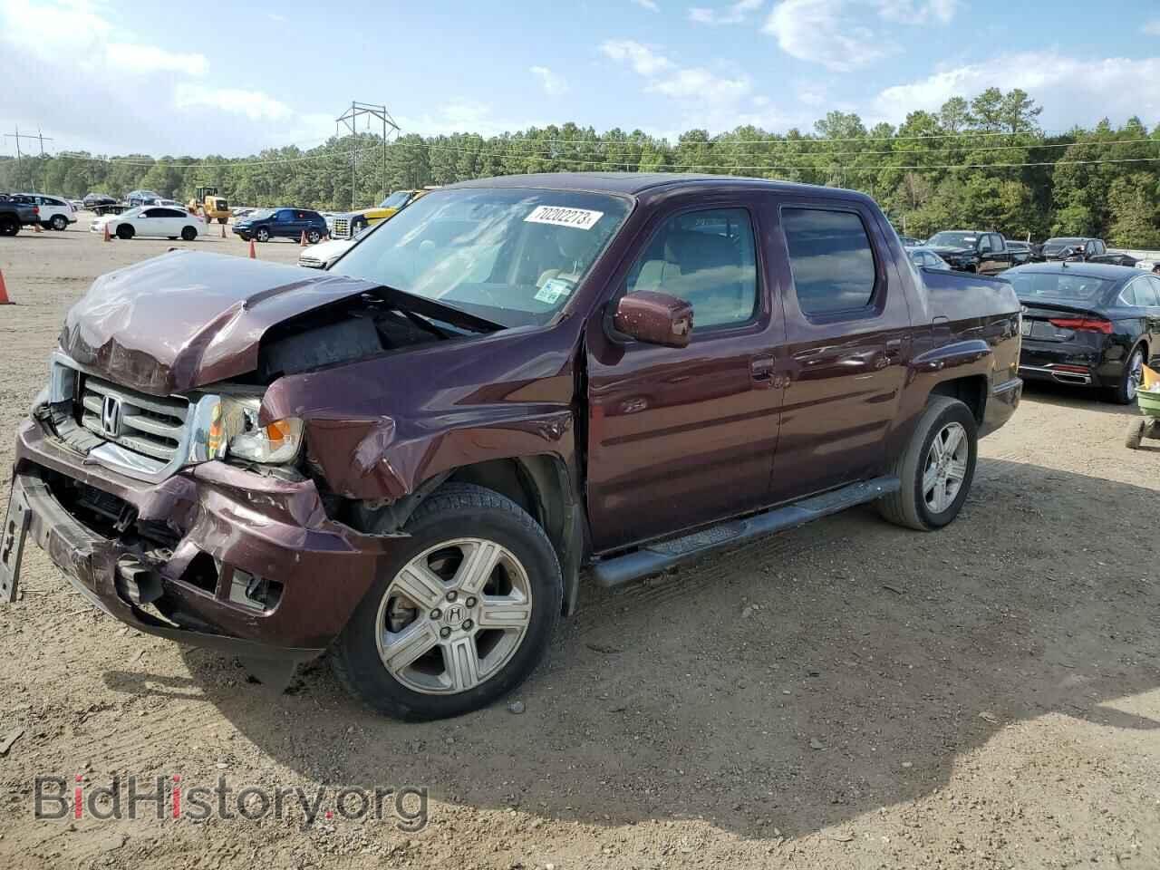 Photo 5FPYK1F51CB460352 - HONDA RIDGELINE 2012