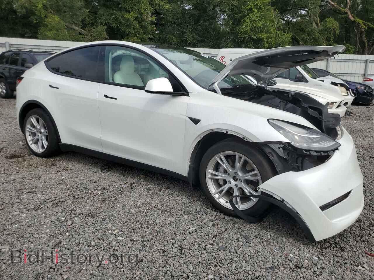 2021 TESLA MODEL Y - VIN: 5YJYGAEE4MF250857 - Фото 4