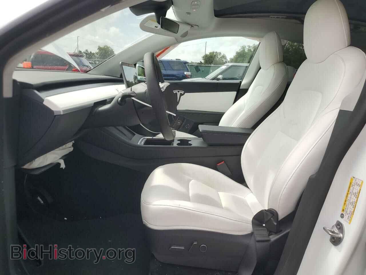 2021 TESLA MODEL Y - VIN: 5YJYGAEE4MF250857 - Фото 7