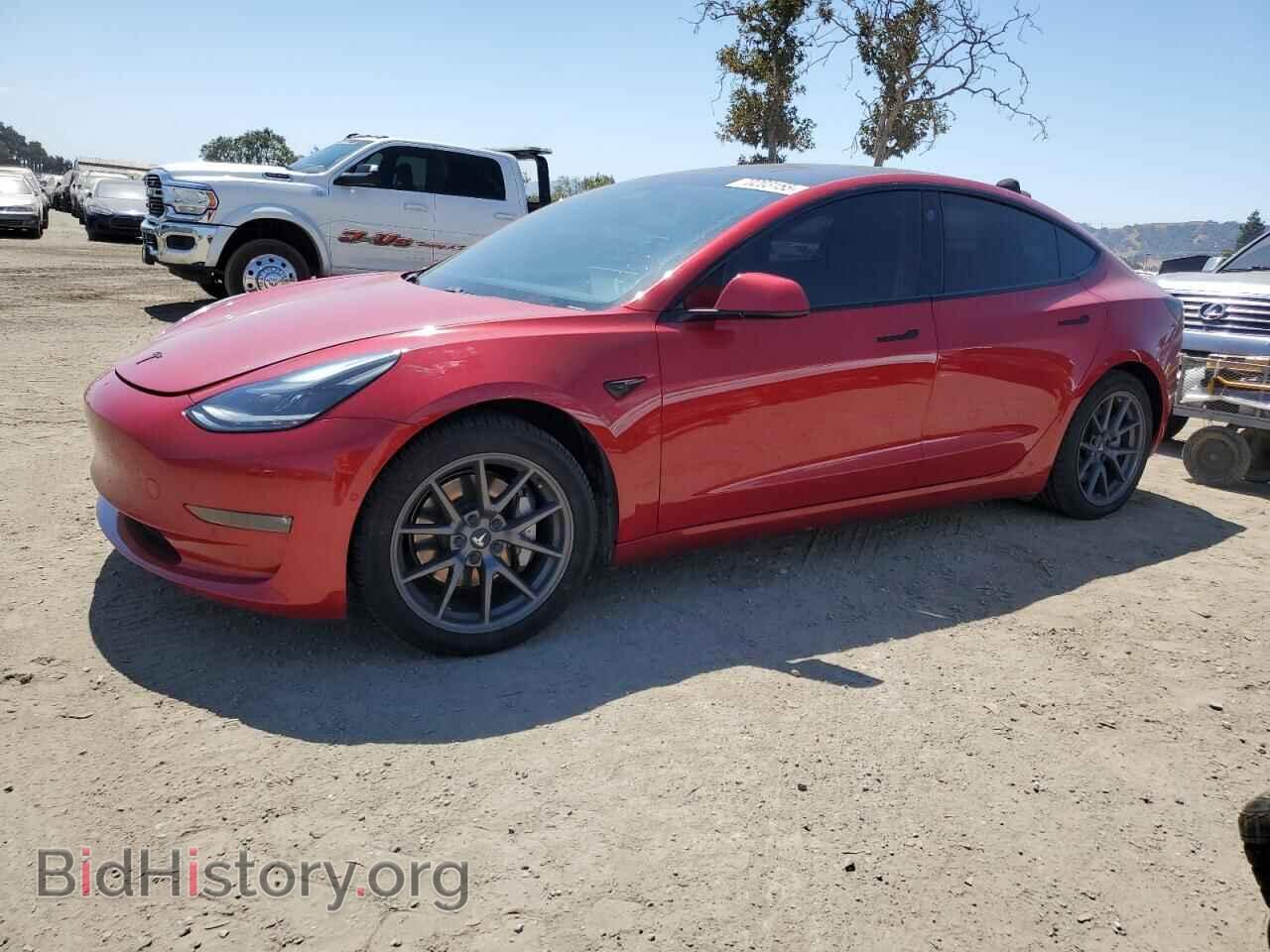 Photo 5YJ3E1EB7MF999819 - TESLA MODEL 3 2021